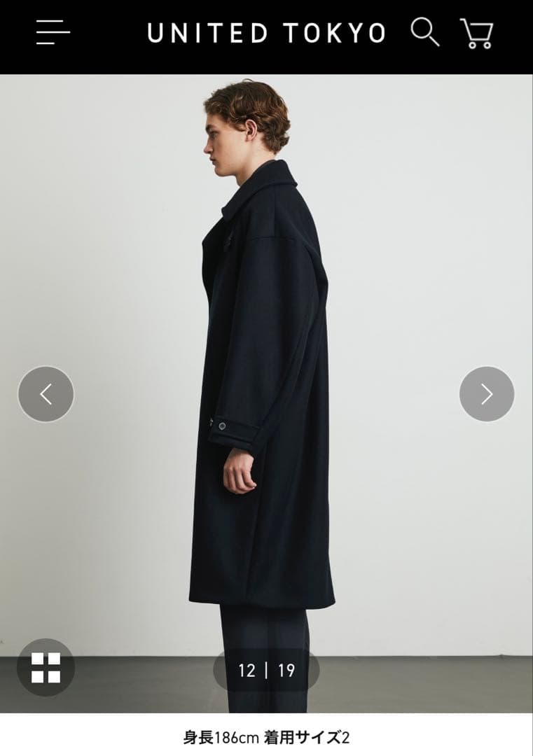 UNITED TOKYO ×EX Super180s メルトンコート 10周年