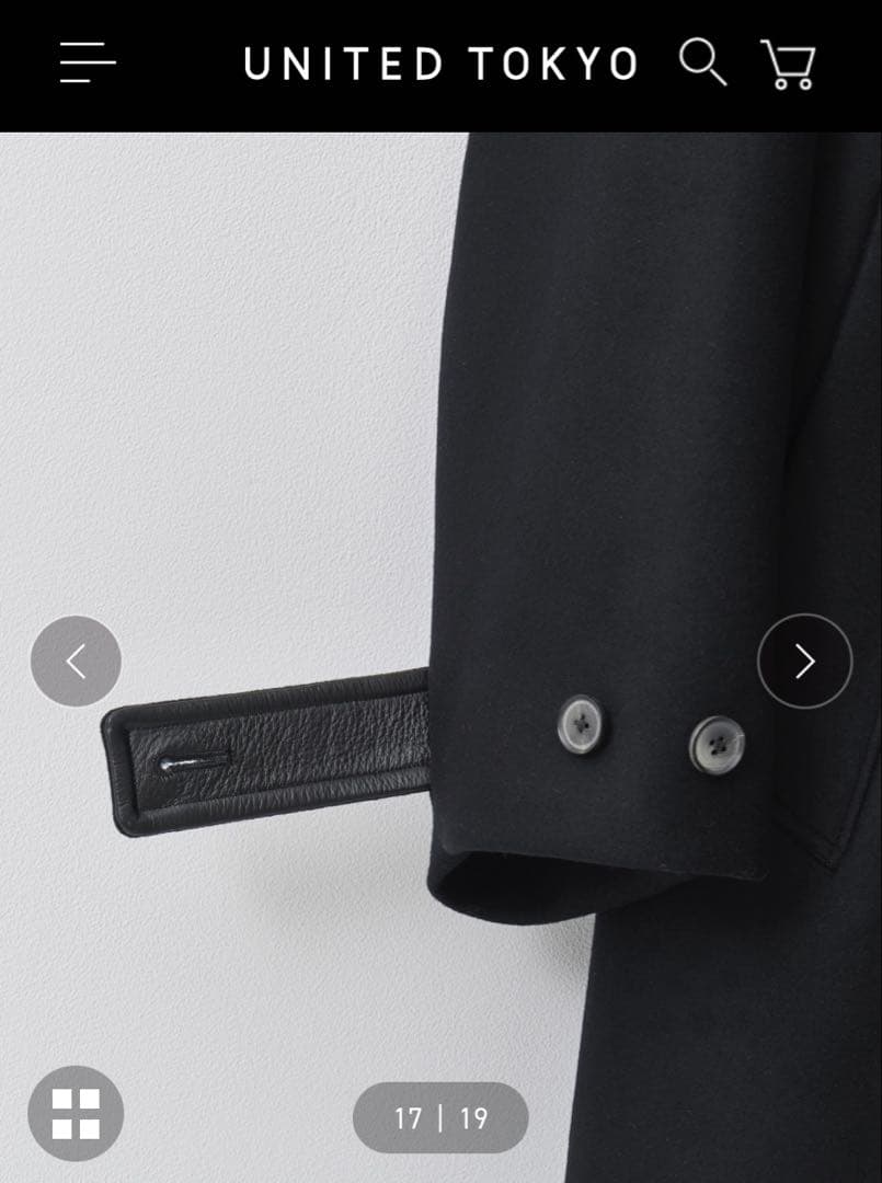 UNITED TOKYO ×EX Super180s メルトンコート 10周年