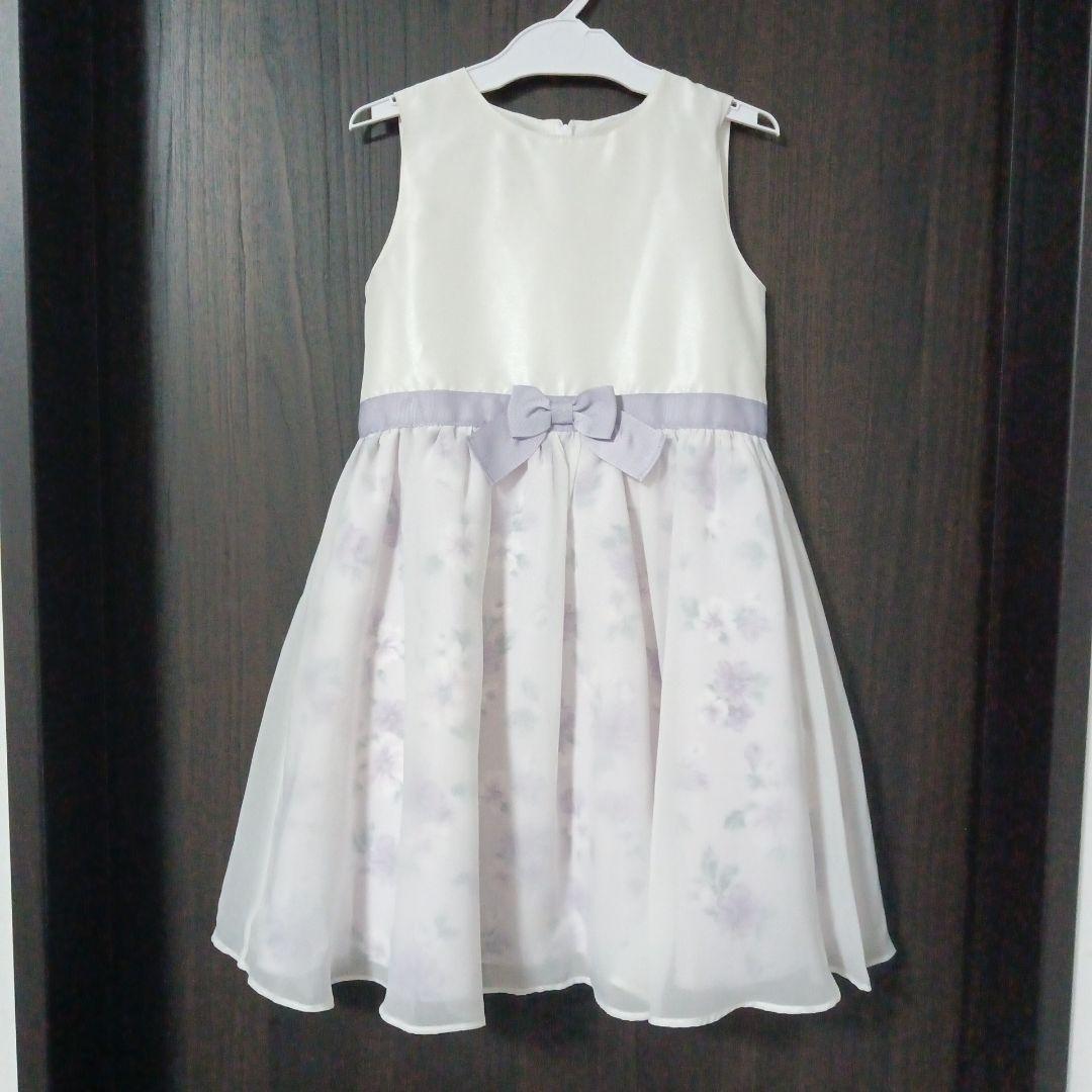 ブランシェス　120 キメ服　入学式　卒園式　フォーマル　女の子 紫　パープル