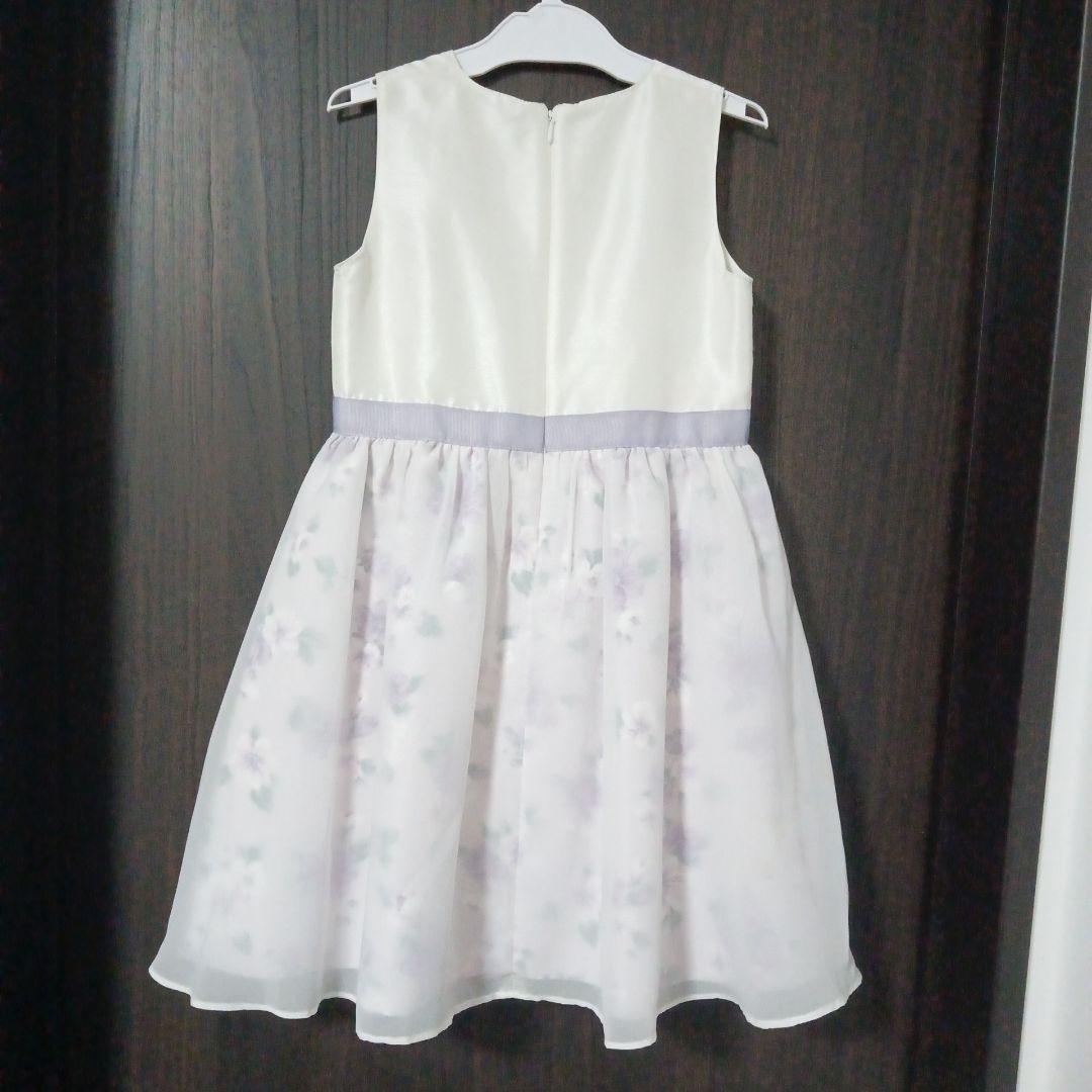 ブランシェス　120 キメ服　入学式　卒園式　フォーマル　女の子 紫　パープル