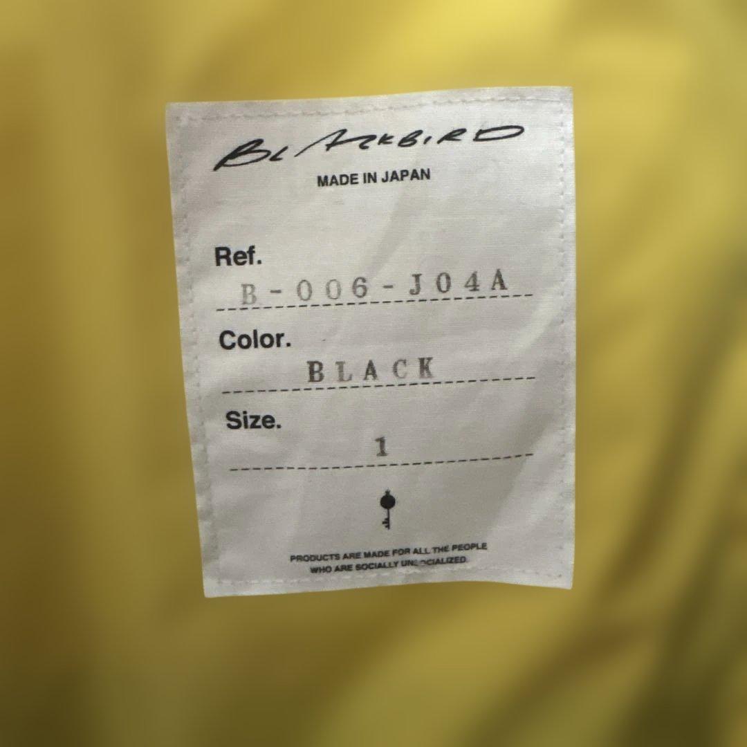 【1/15まで】BLACKBIRD COVERALLS BLACK 25AW 1