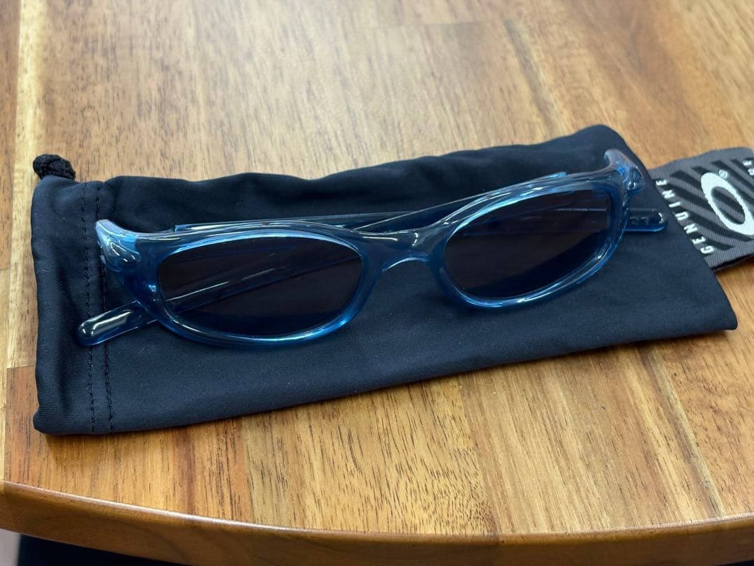 み*き様 OakleyFour S USA製 2000年クリスタルブルー