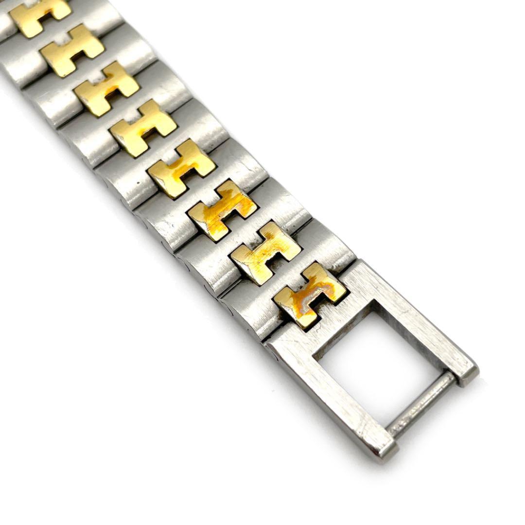 【電池交換済】エルメス プロフィール レディース腕時計 コンビ 29M34