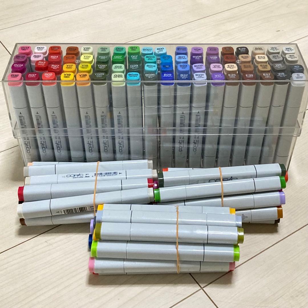 コピッククラシック　まとめ売り　大量　100本以上　アルコールマーカーセット