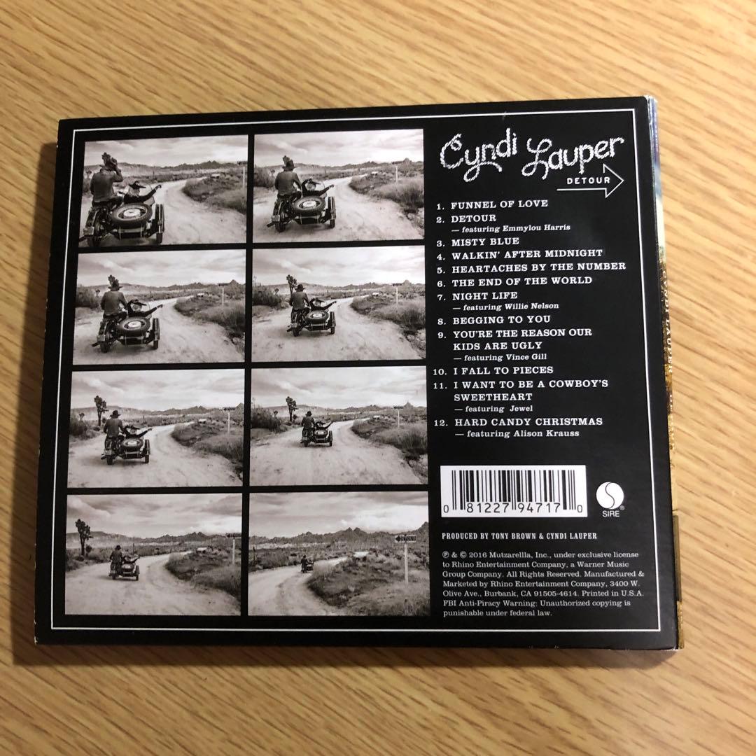 貴重❗️CYNDI LAUPER,直筆サインCD シンディ・ローパー