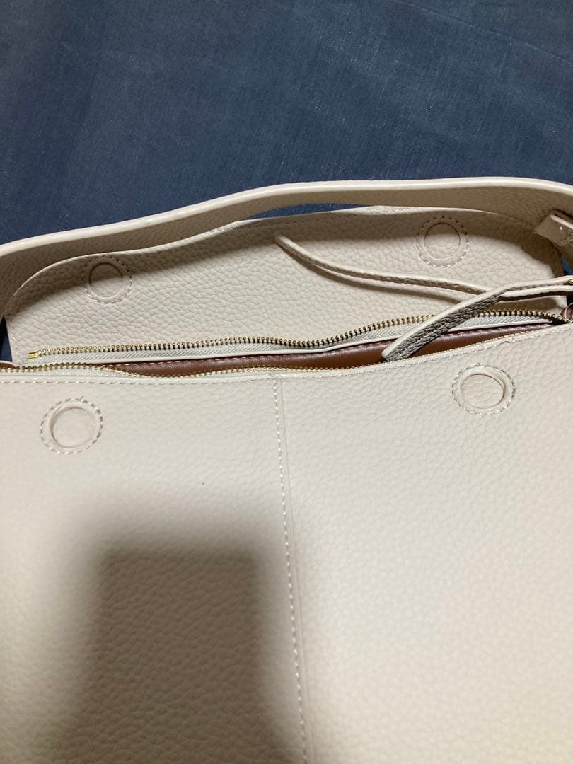 Songmont ベージュ トートバッグ