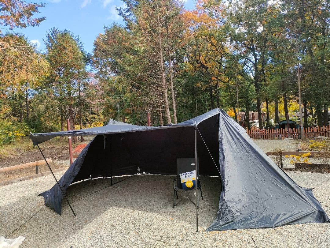 オガワ ツインピルツフォーク 大型タープ