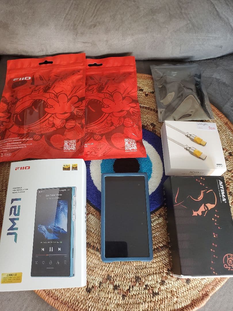 (本日限定特価)FiiO JM21 + 中華アンプ＋イヤホン3本ほか付属品多数