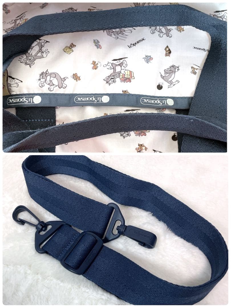 【超希少】LeSportsac トムとジェリー コラボ ボストンバッグ 大容量