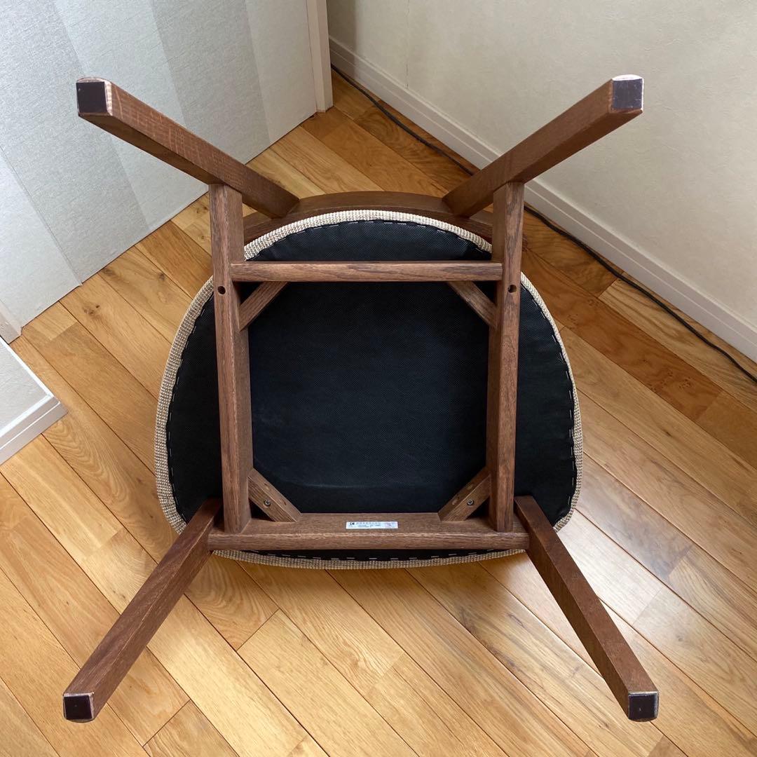 【飛騨産業】椅子③／ダイニングチェア キツツキマーク＊ダイニング5点セット＊