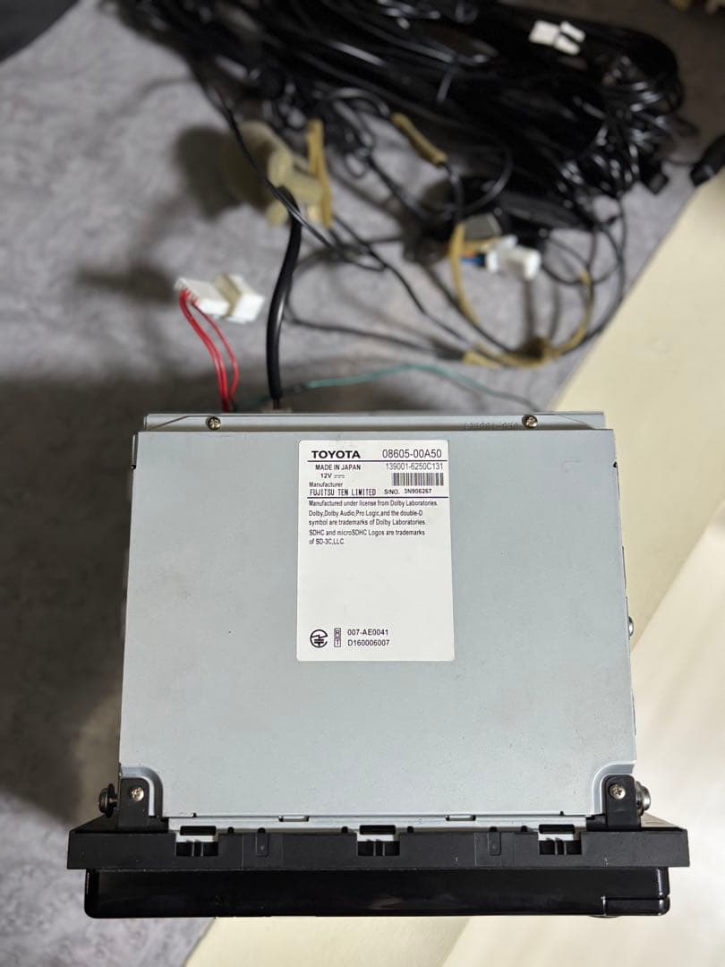 トヨタ純正 NSZT-W66T 08605-00A50