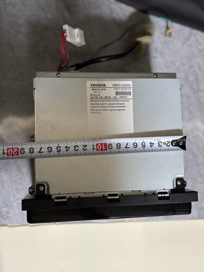 トヨタ純正 NSZT-W66T 08605-00A50