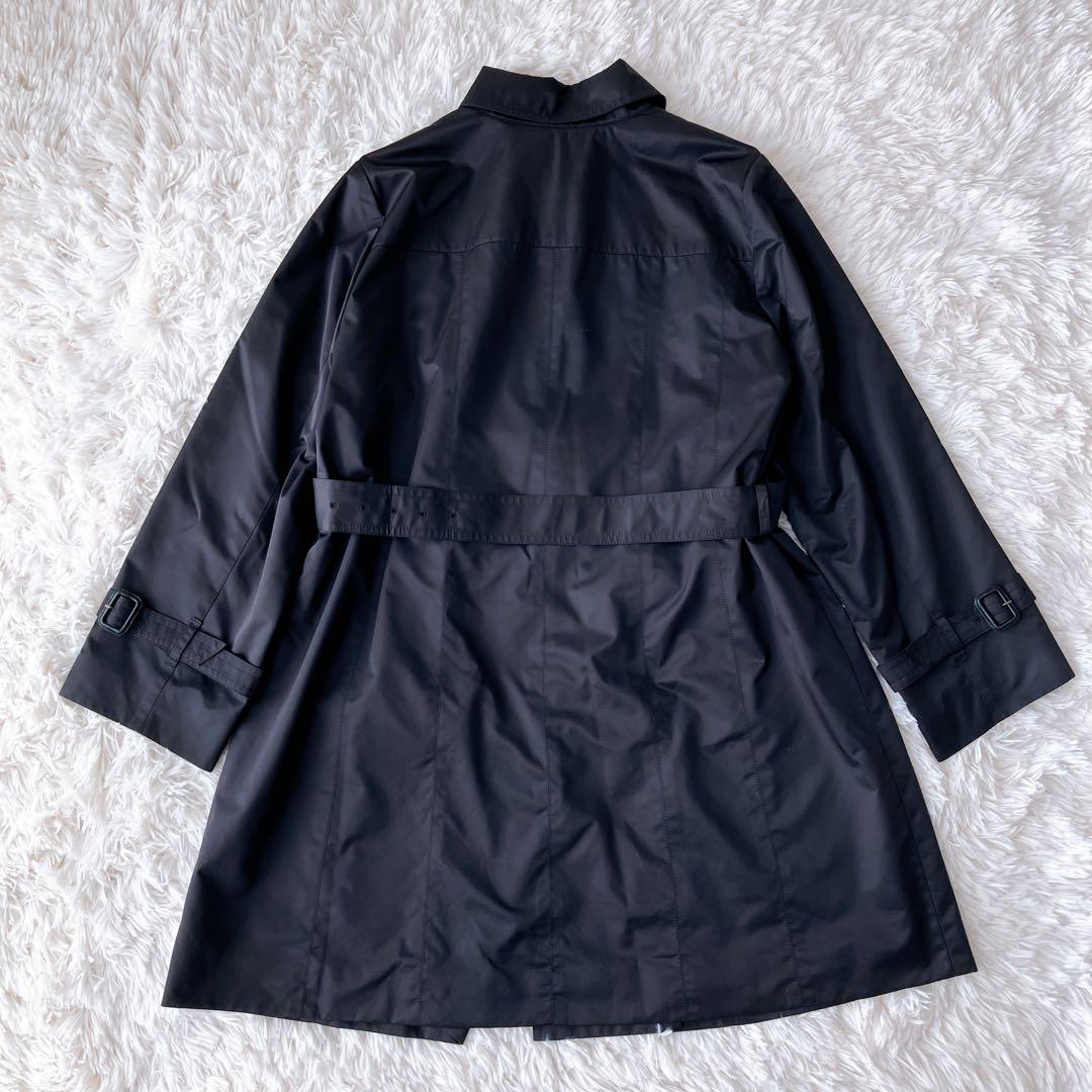 Leilian レリアン コート ダウンライナー フォックスファー LL