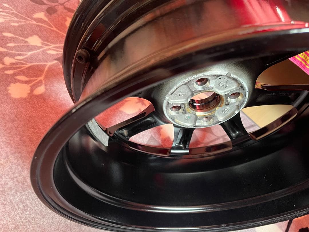 アクア GRホイールのみ1本17インチアルミホイール スポークデザイン　美品