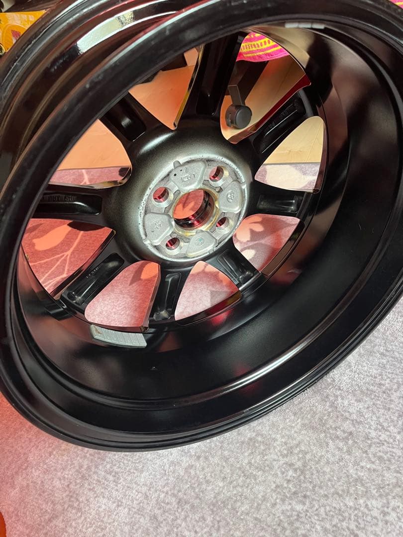 アクア GRホイールのみ1本17インチアルミホイール スポークデザイン　美品