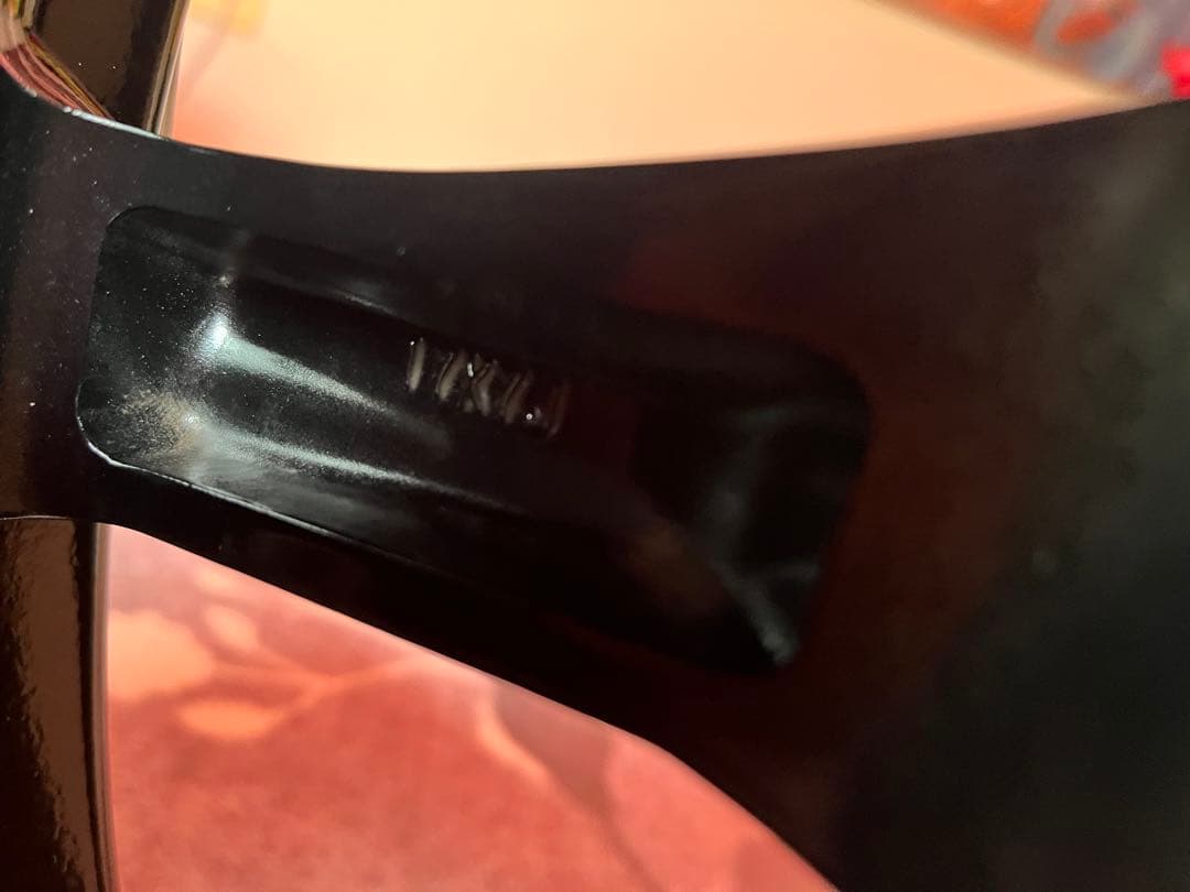 アクア GRホイールのみ1本17インチアルミホイール スポークデザイン　美品