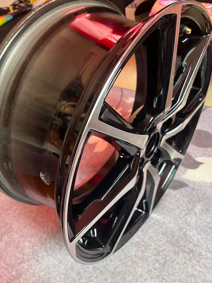 アクア GRホイールのみ1本17インチアルミホイール スポークデザイン　美品