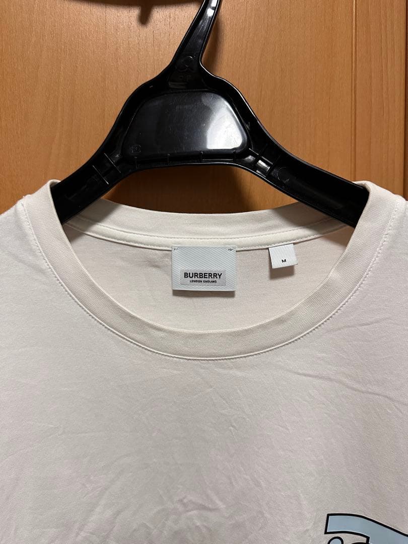 BURBERRY ロゴプリント Tシャツ ホワイト