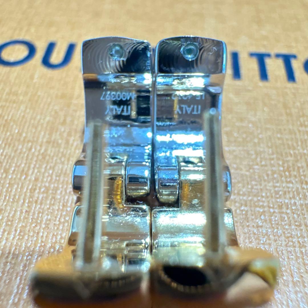 【美品！】ルイヴィトン ピアス / ブックルドレイユ ナノグラム