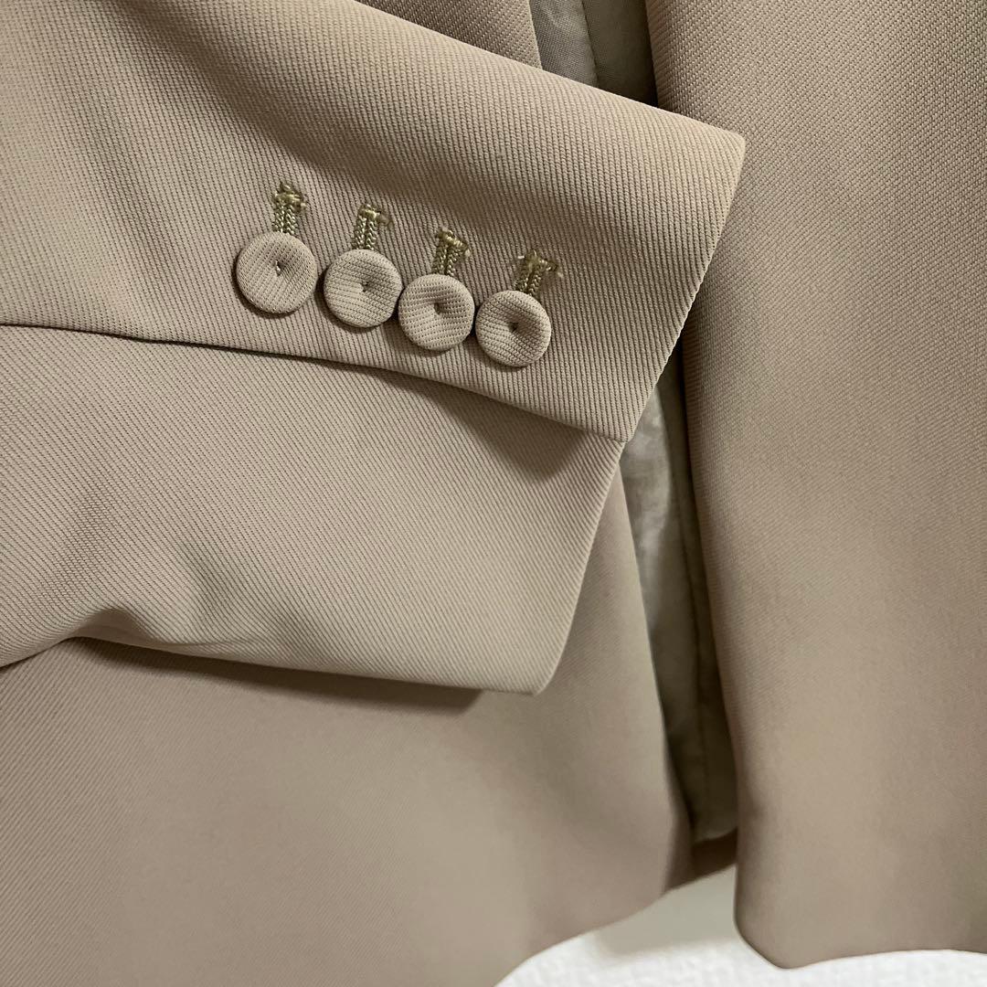 ジャケット・アウター Collerless Twill Jacket