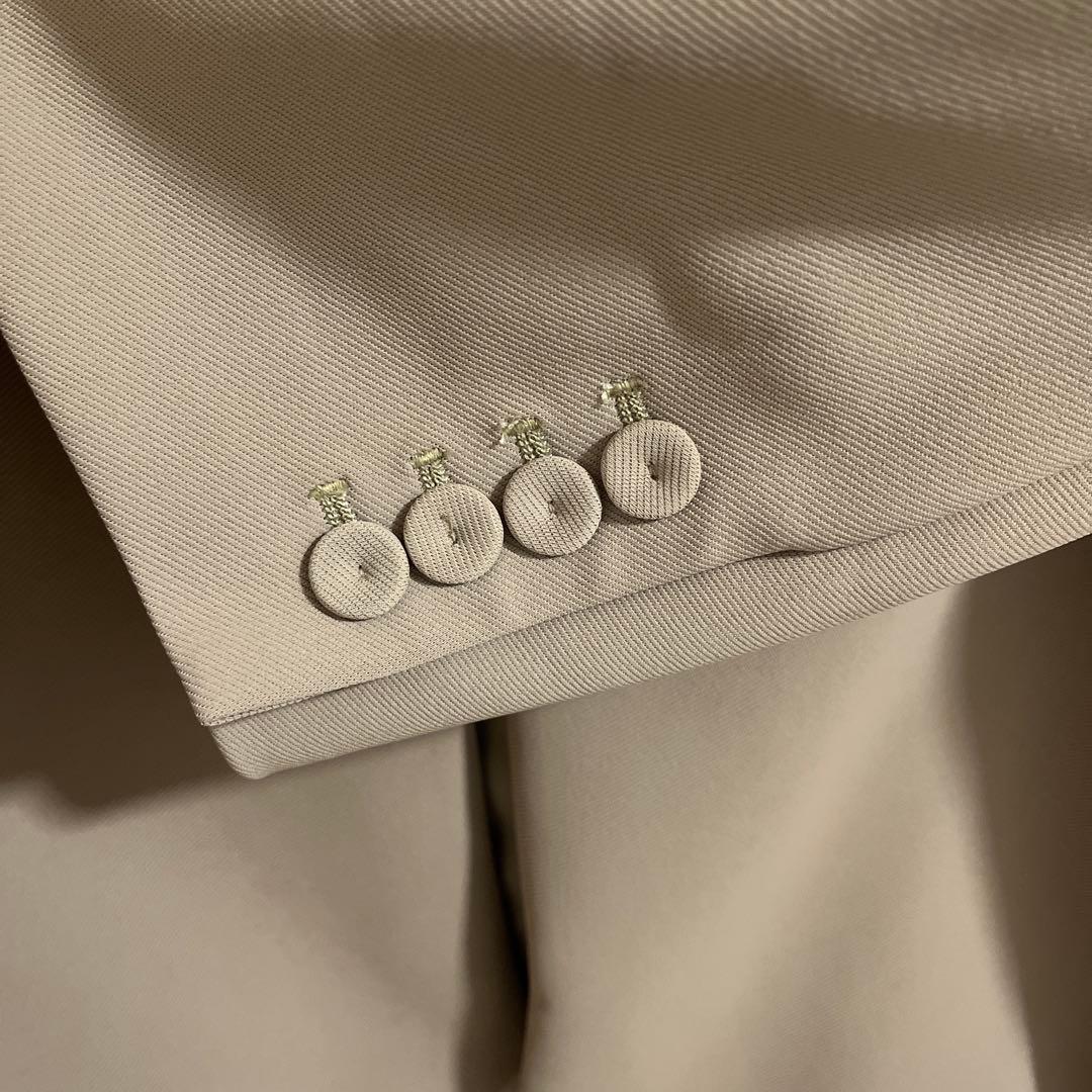 ジャケット・アウター Collerless Twill Jacket