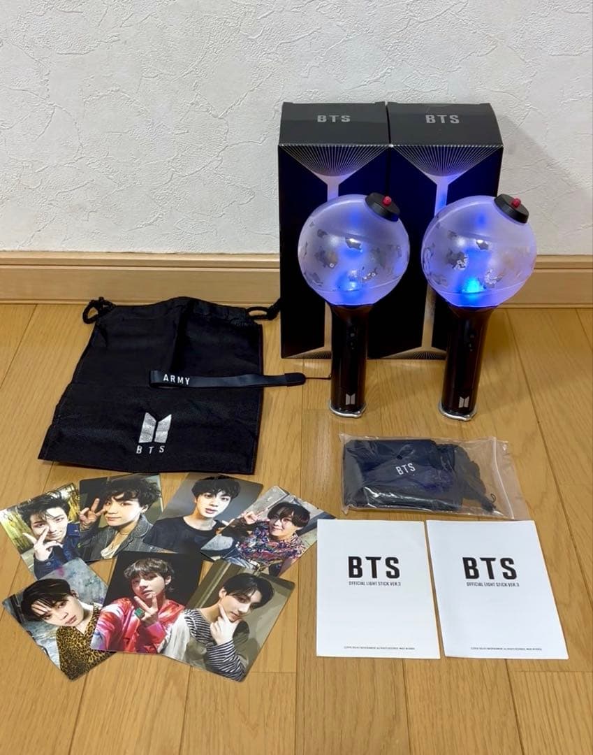 BTS ペンライト✨ver3 箱付き アミボム ２個セット
