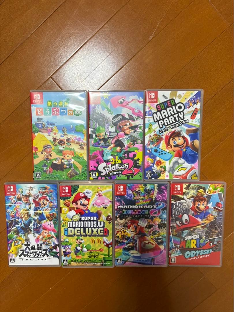 7本セット Nintendo Switch 任天堂スイッチ ゲームソフトセット