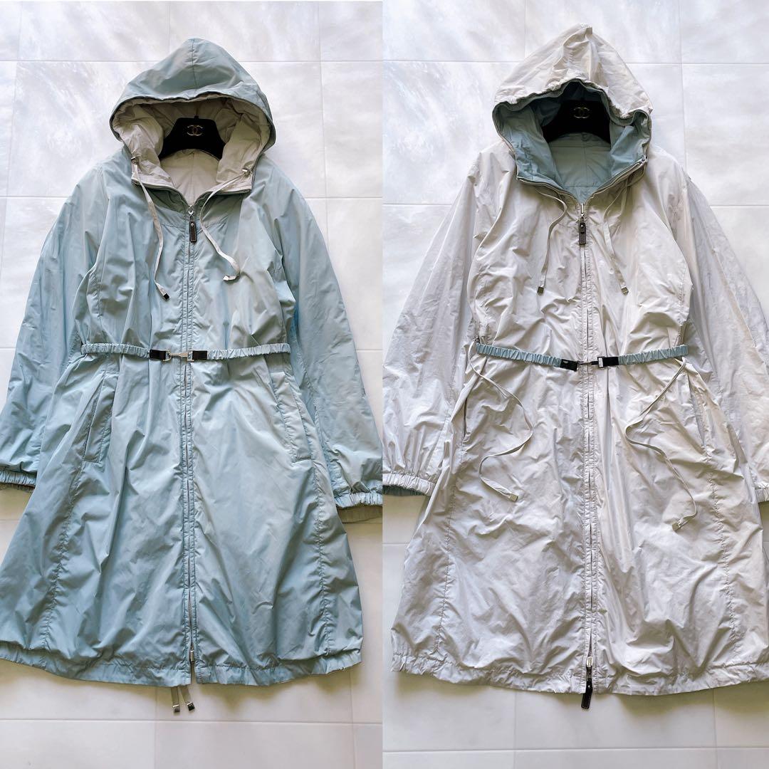 近年モデル✨マックスマーラ ナイロンコート リバーシブル 大きいサイズ 44