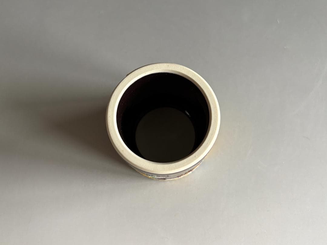 中村翠嵐　紫交趾　鳳凰　蓋置　茶道具