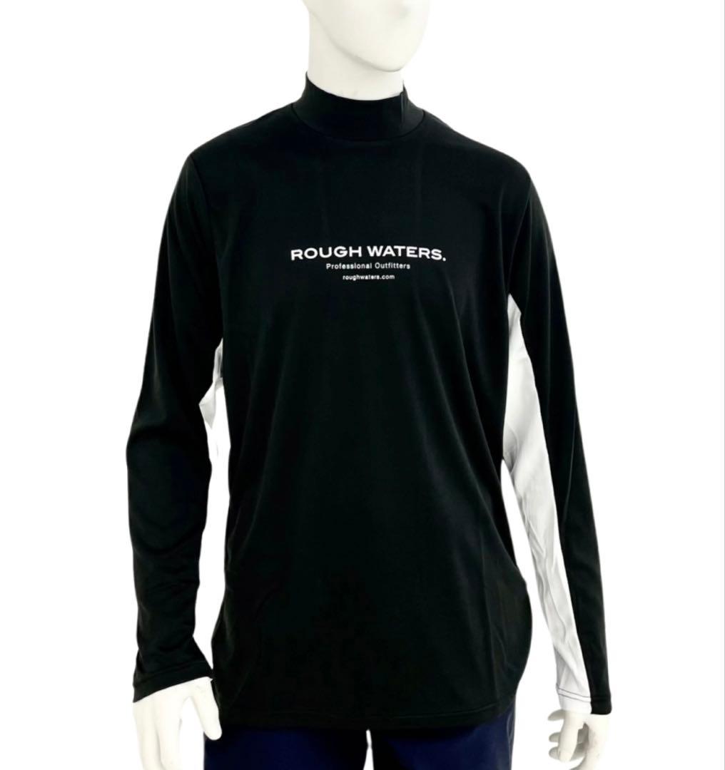 エリートグリップ　ROUGH WATERS 長袖モックネック　ブラック　LL