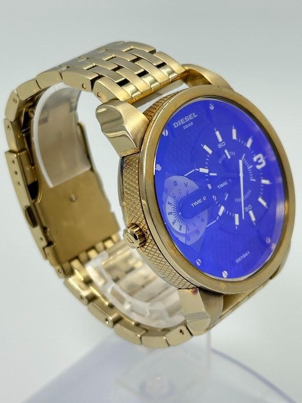 【希少】DIESEL ディーゼル DZ7341 腕時計 ゴールド 電池交換済