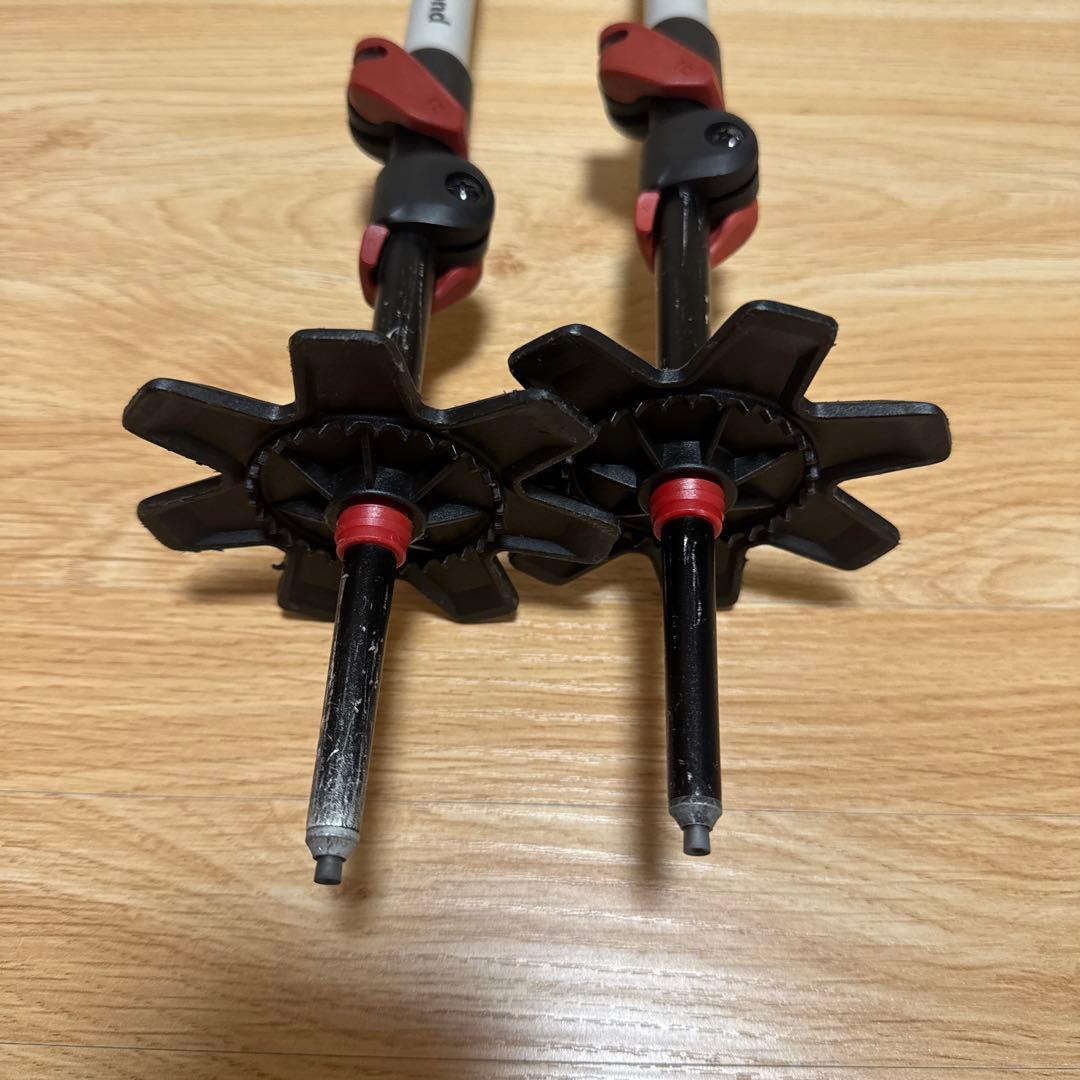  スキー用ストック 伸縮式