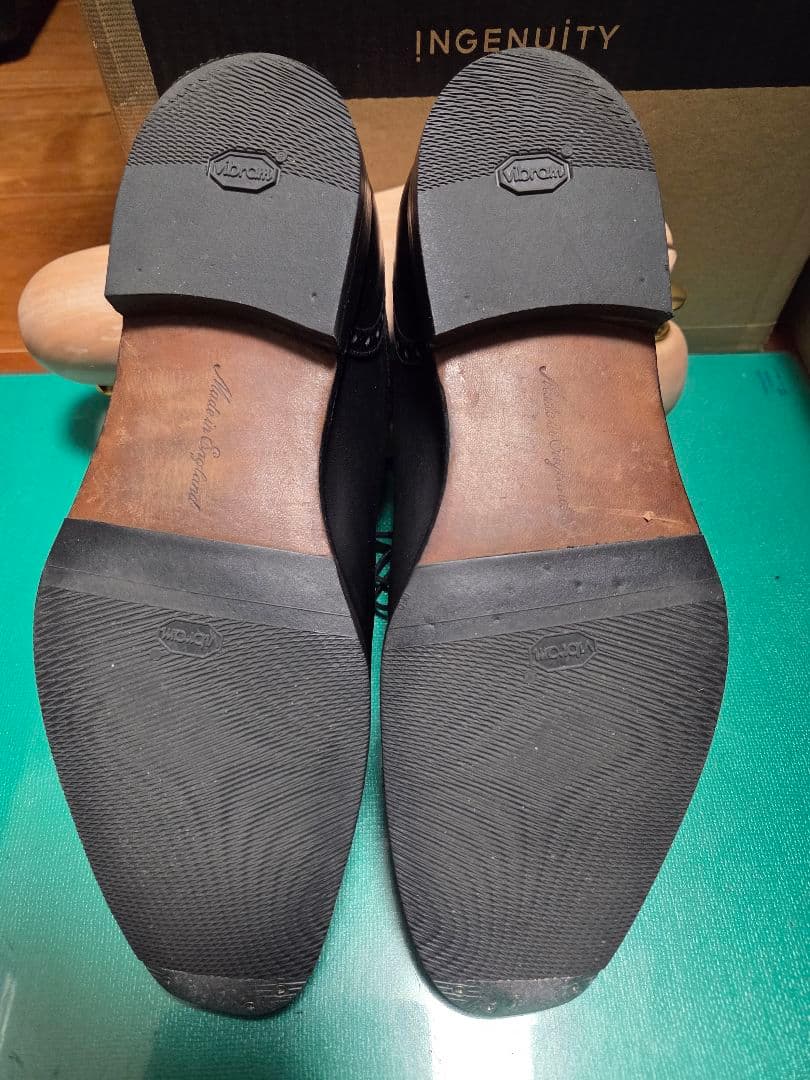 GRENSON グレンソン　クオーターブローグ　ブラック　6.5