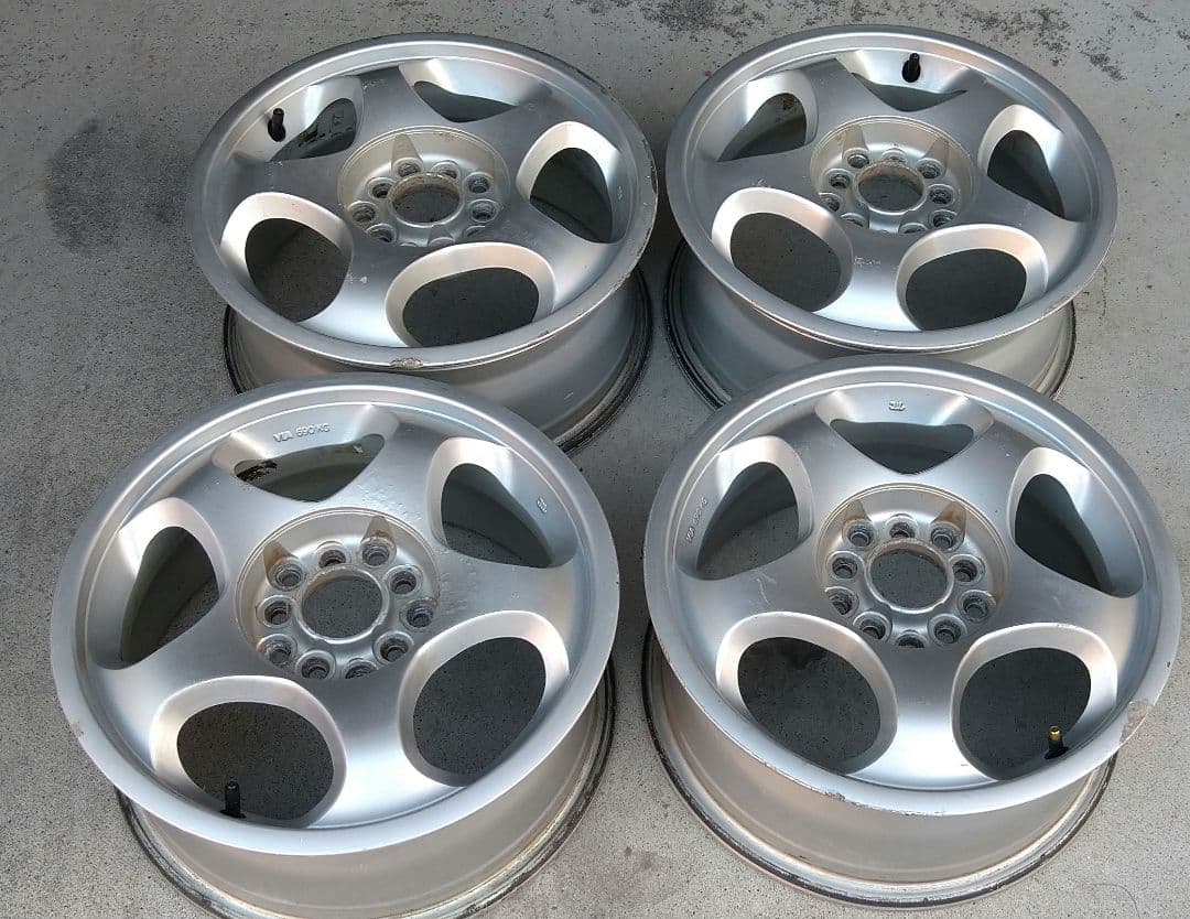 15インチ　5穴マルチ　アルミホイール