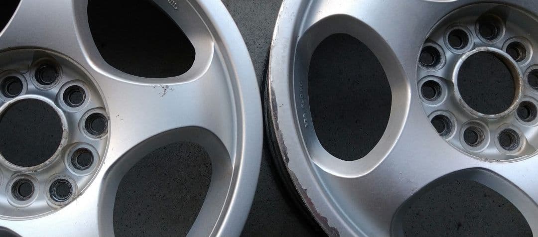 15インチ　5穴マルチ　アルミホイール