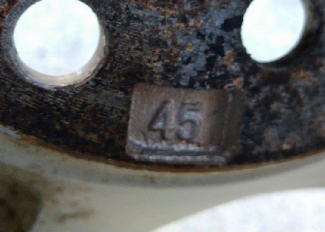 15インチ　5穴マルチ　アルミホイール