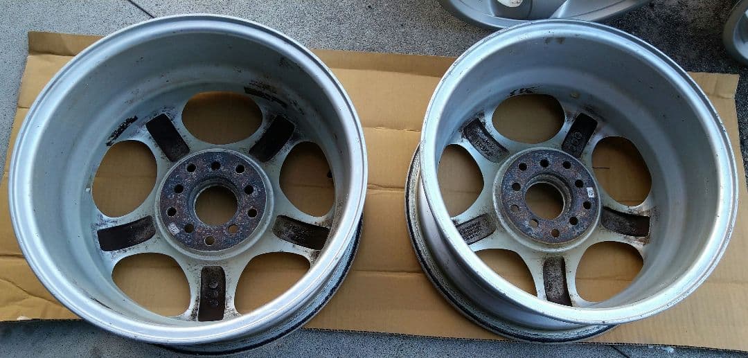 15インチ　5穴マルチ　アルミホイール