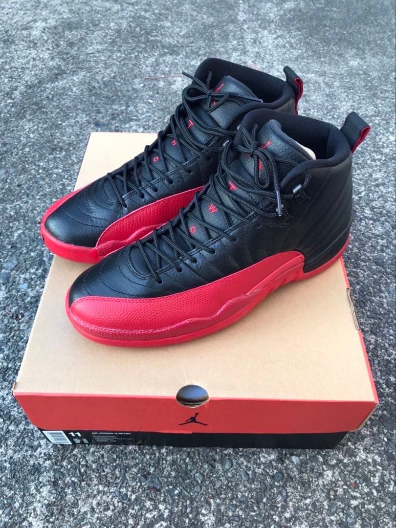 靴 jodan 12 retro flu game jumpman US 11