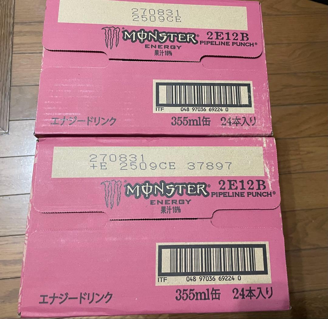 モンスターエナジーパイプラインパンチ355ml 24本入り2ケース