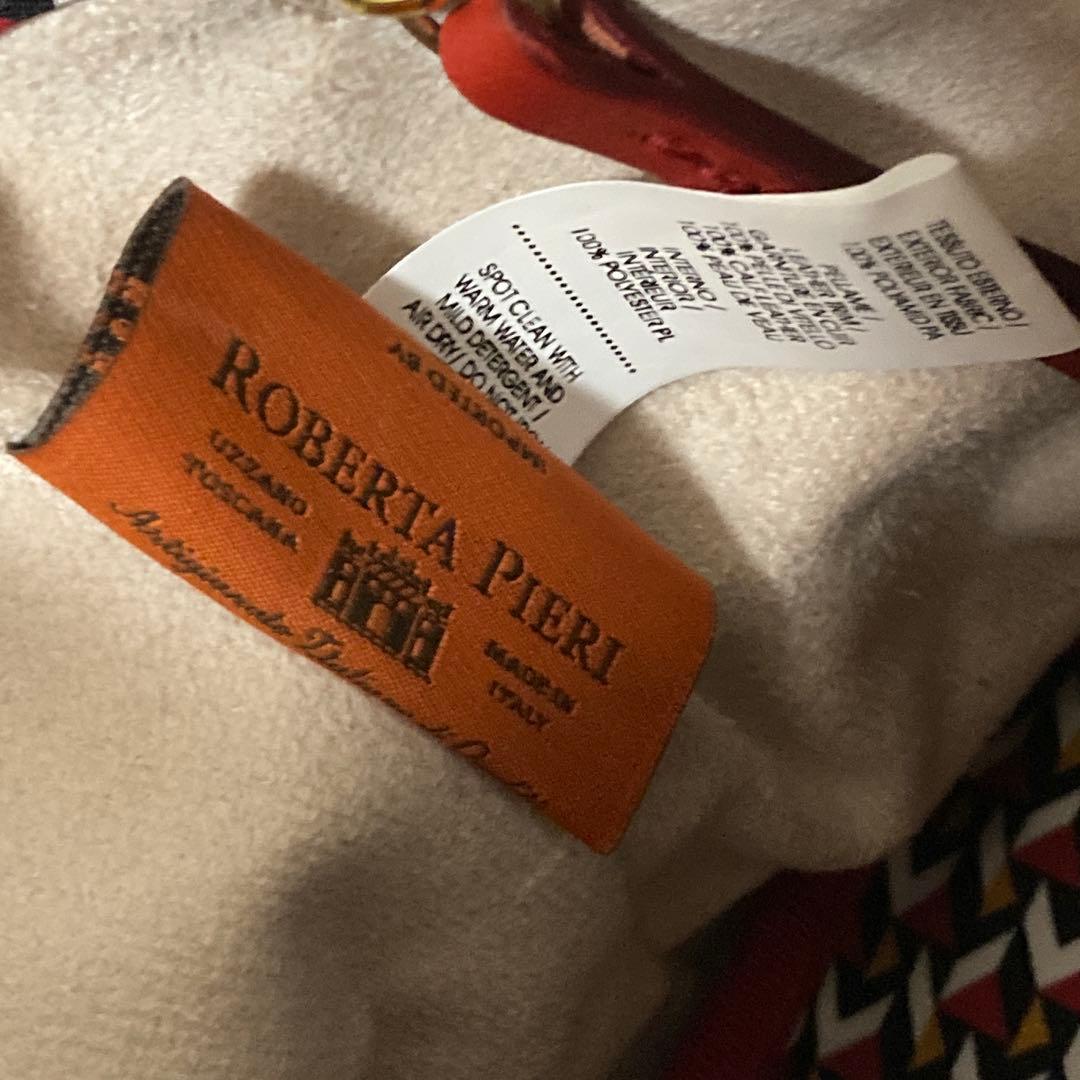 極美品 ロベルタピエリ ショルダーバッグ 巾着 TATAMI 総柄