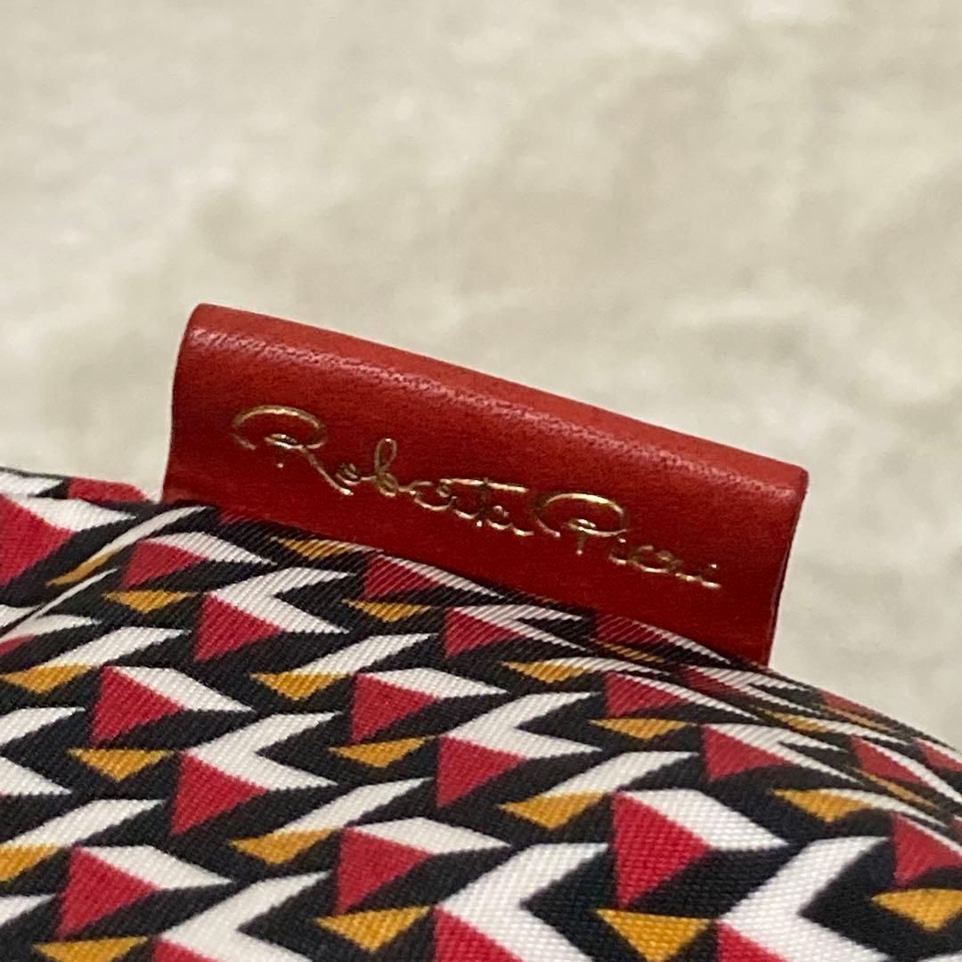 極美品 ロベルタピエリ ショルダーバッグ 巾着 TATAMI 総柄