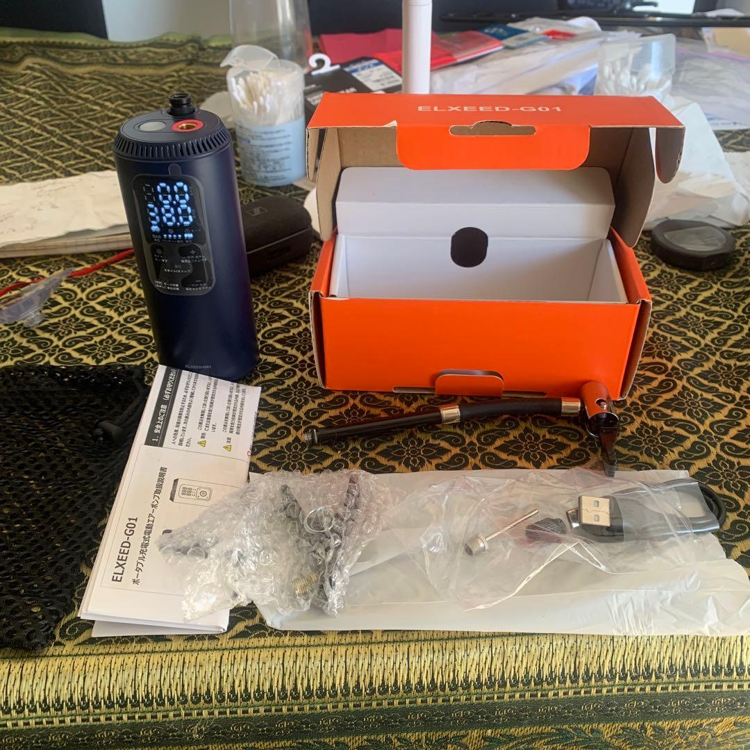 日邦電機 エルシード ELXEED-G01 電動空気入れ 動作確認済み 未使用