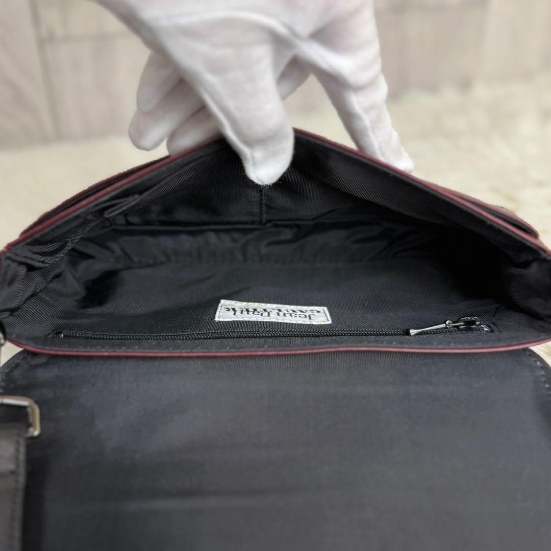 希少♡Jean-Paul GAULTIER ゴルチエ ロゴ ショルダーバッグ