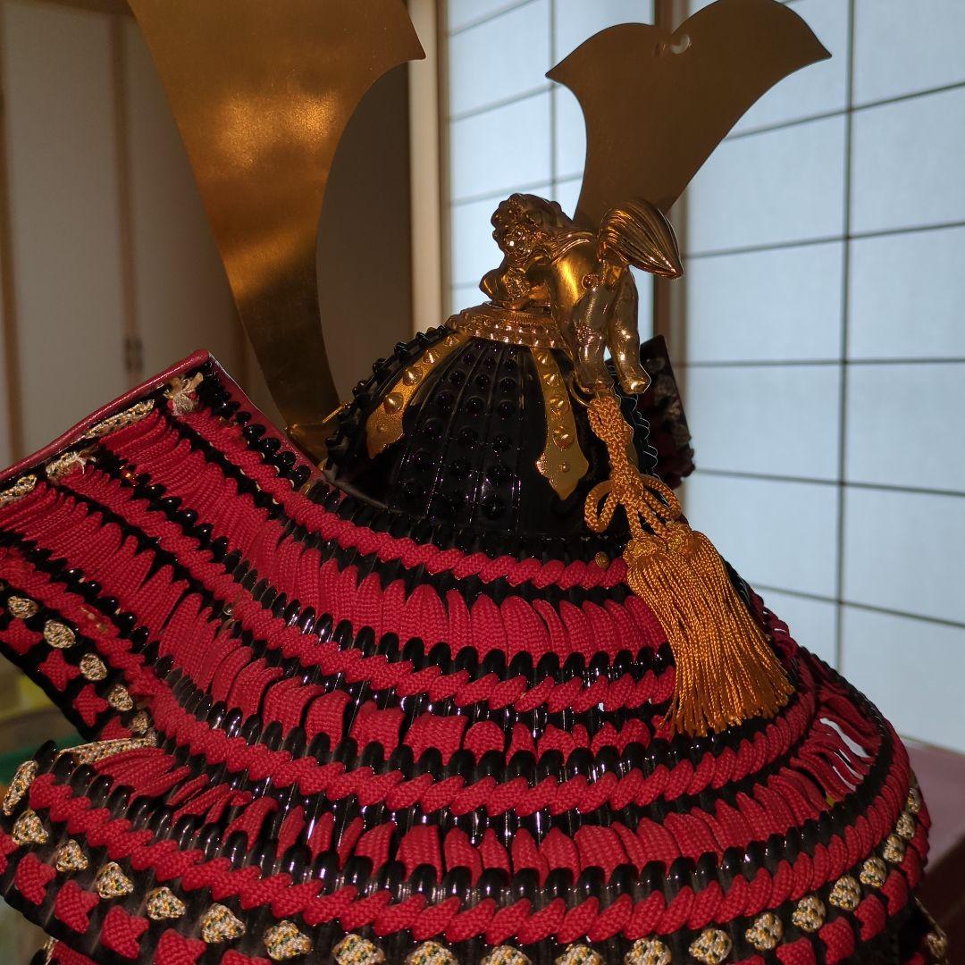 【更にお値下❗️】五月人形　鎧兜　美品　保管品　高さ約100cm　送料込