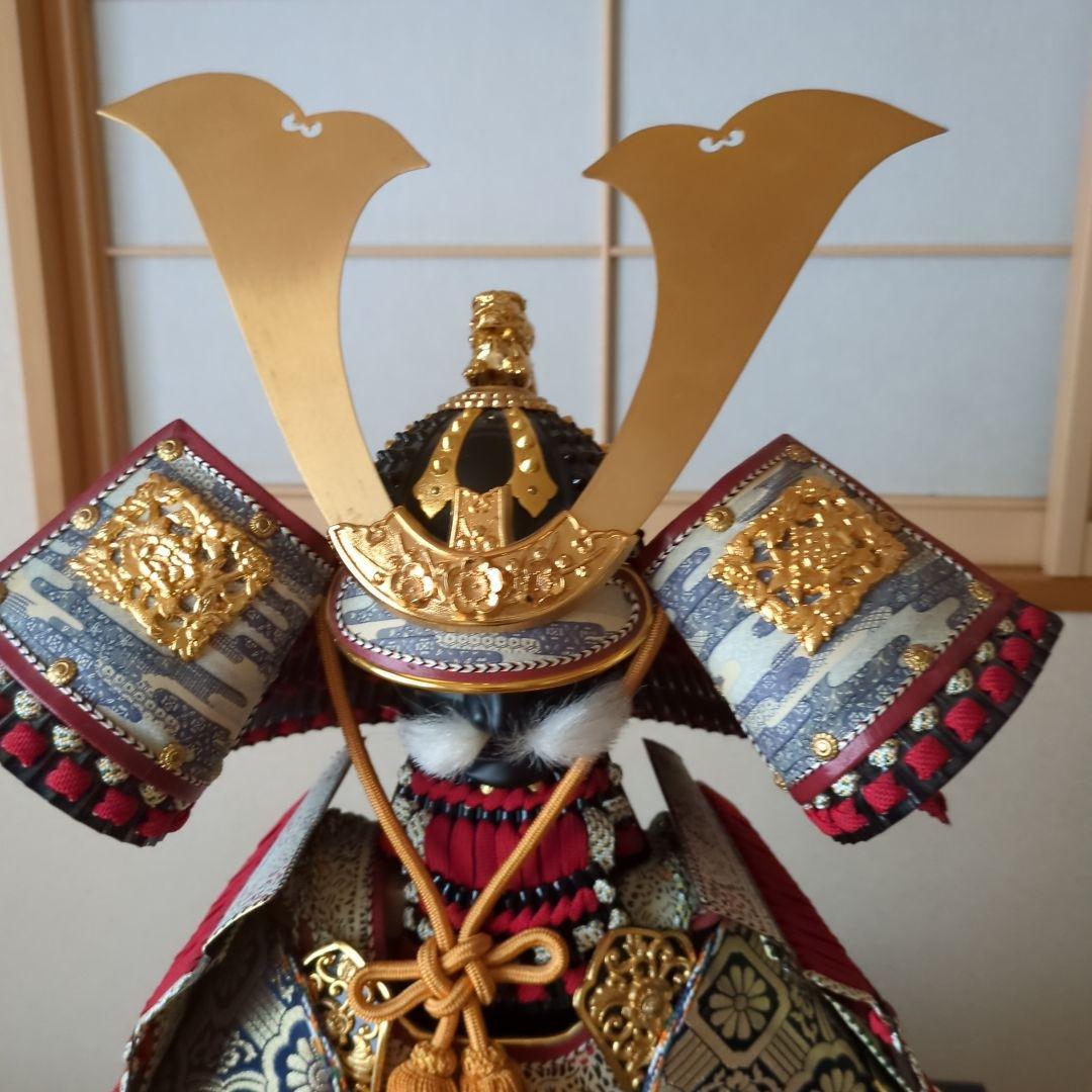 【更にお値下❗️】五月人形　鎧兜　美品　保管品　高さ約100cm　送料込