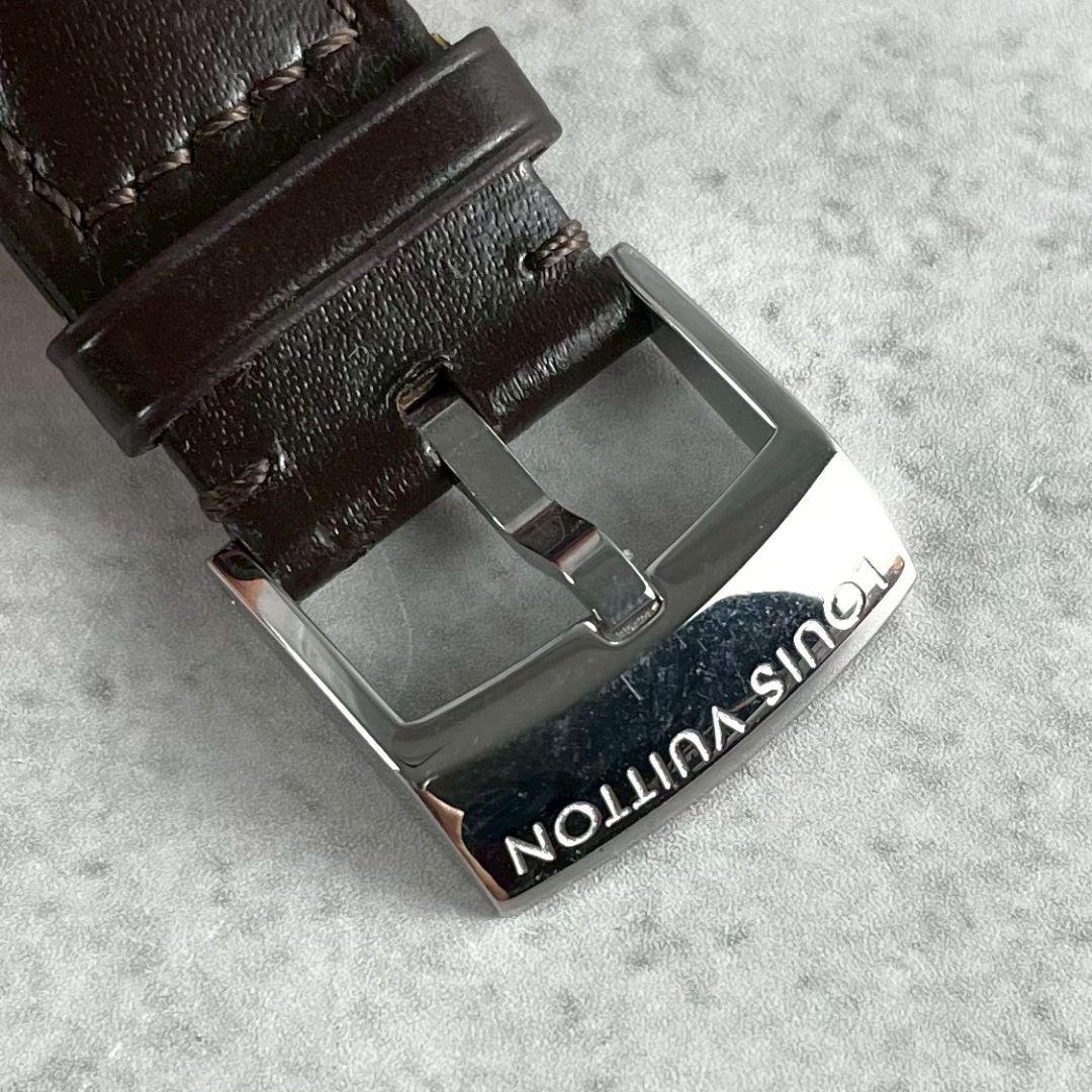 ルイヴィトン louis Vuitton 腕時計 レザー ベルト タンブール