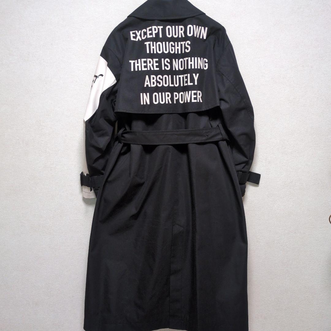 未使用☆トーマスマグパイ THOMAS MAGPIE ブラック トレンチコート