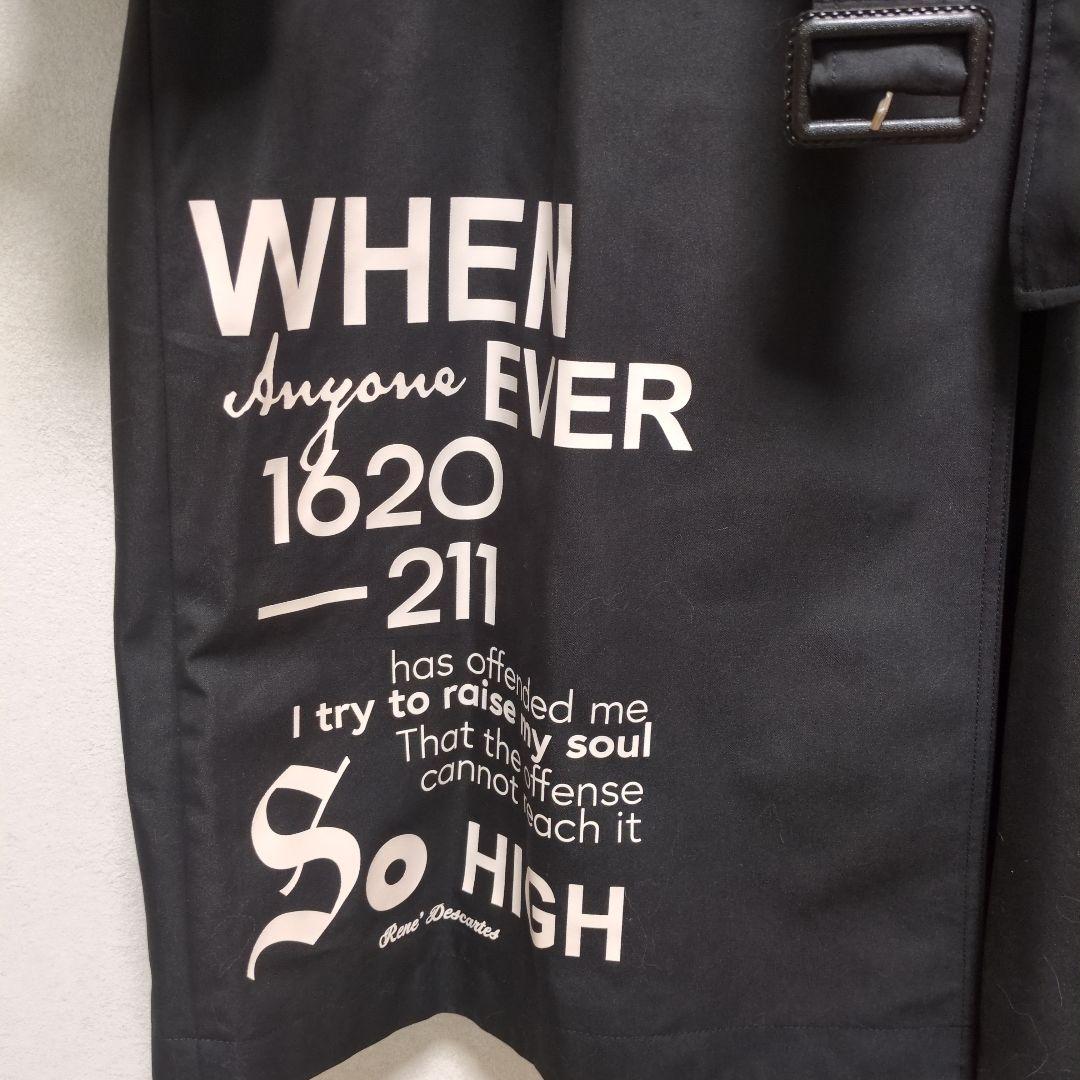 未使用☆トーマスマグパイ THOMAS MAGPIE ブラック トレンチコート