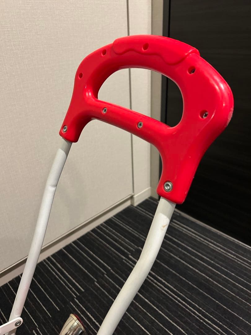 CLAIRE 赤色 幼児用自転車/ 補助輪 補助ハンドル 付き