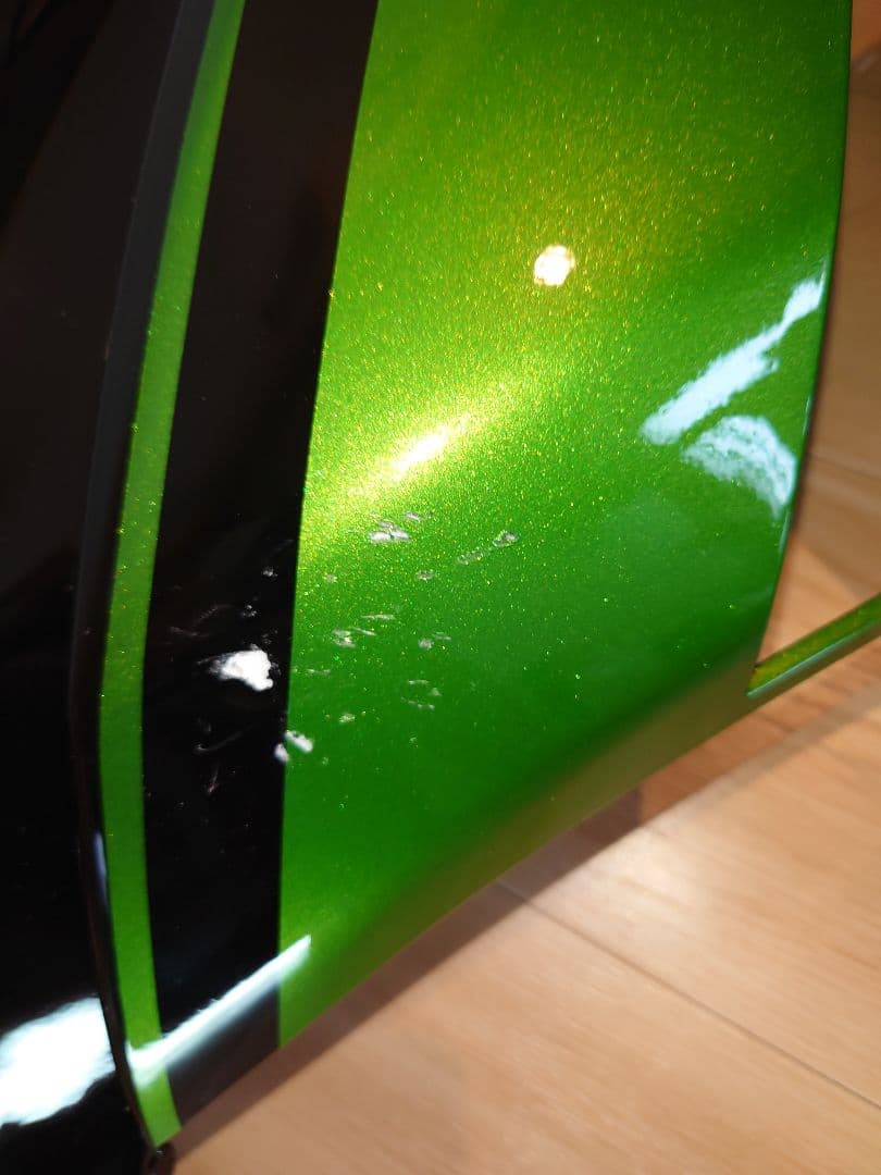 ZX14R サイドカウル グリーン/ブラック